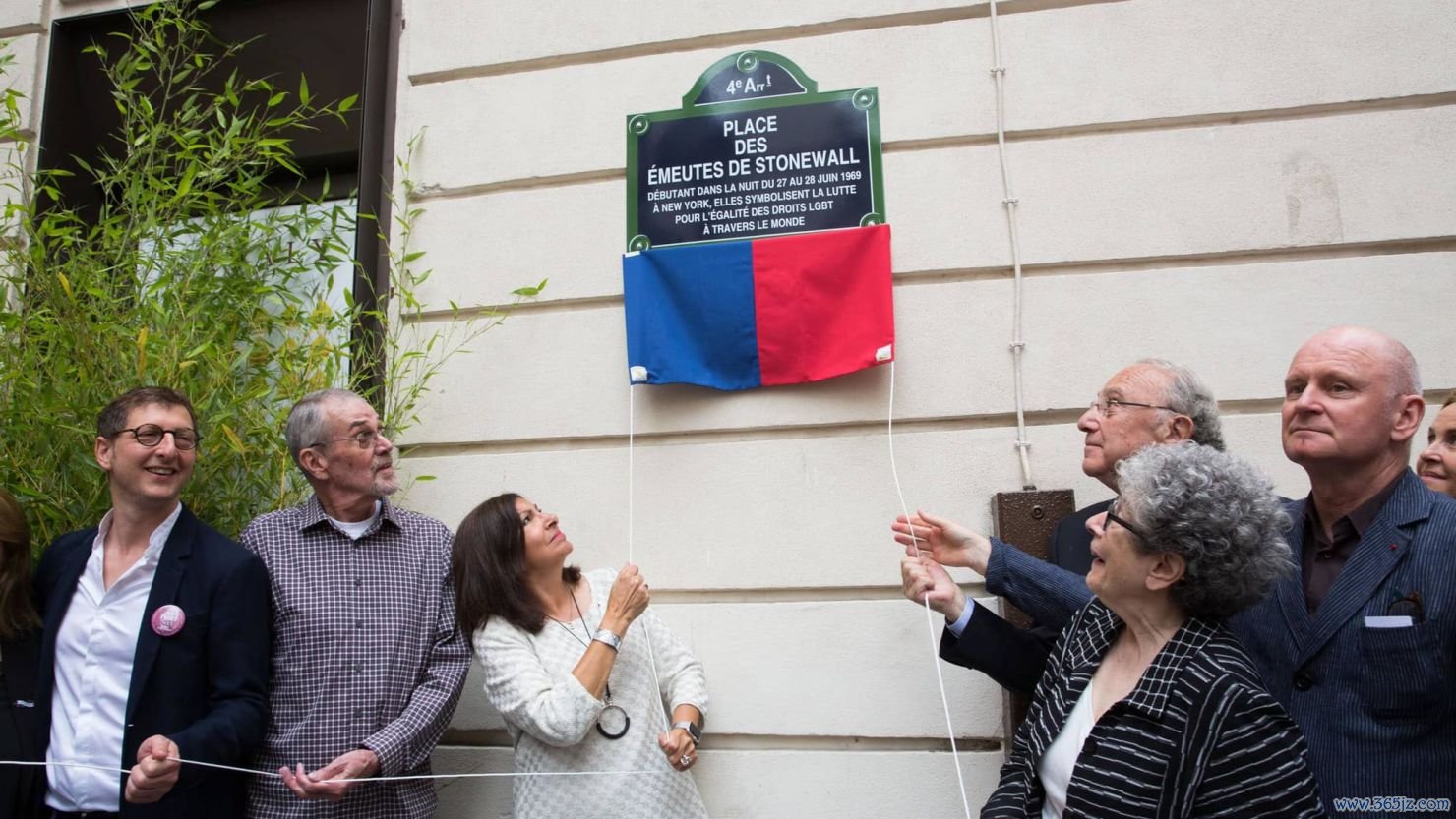 Four Paris locations were renamed after LGBTQ icons, including a square named after the Stonewall riots.